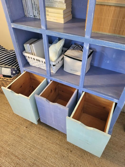 estante, armario, livreiro, prateleiras, decoração, rustico