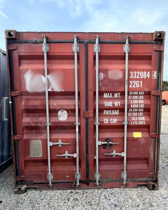 Contentor Marítimo 6 metros (20 pés)