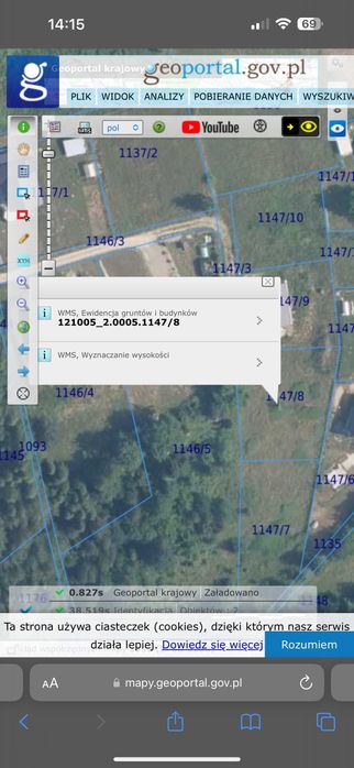 Działka widokowa 10A, Mystków, Kamionka Wielka, Nowy Sącz. - Widok 3