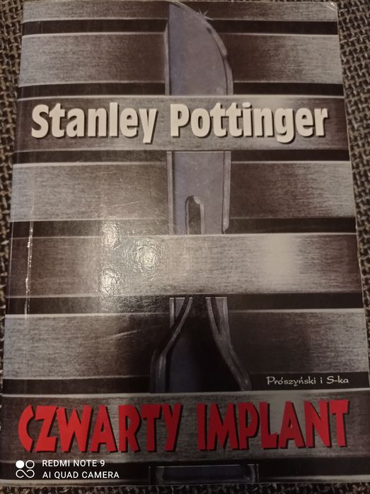 Książka Czwarty Implant Stanley Pottinger
