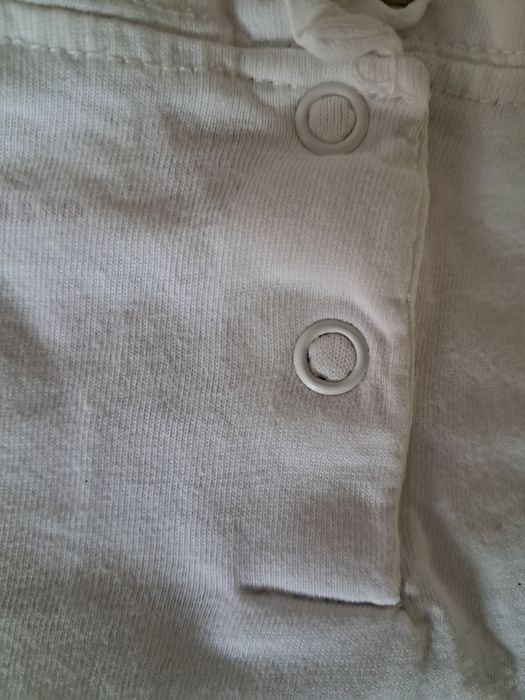 Biała Bluzka/ reserved/ 74/ dziewczynka/ basic