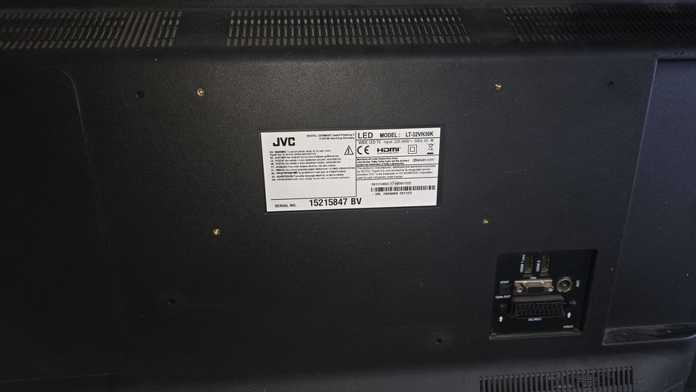 Telewizor JVC LT-32 vh30k uszkodzona matryca pilot sprawny