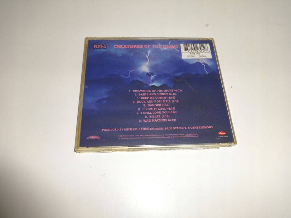 Creatures Of The Night (REMASTERED) Kiss cd *
