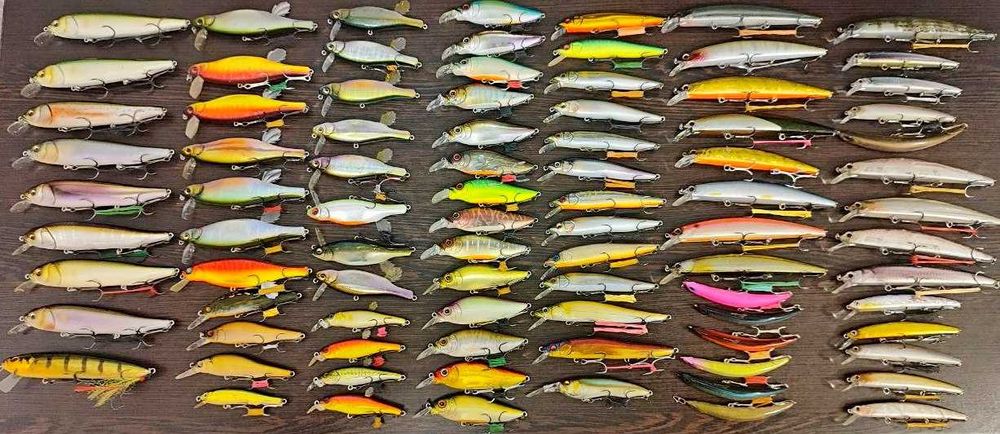 Топові воблери та ратліни-Jackall,Megabass,Daiwa,Deps,Zip Baits