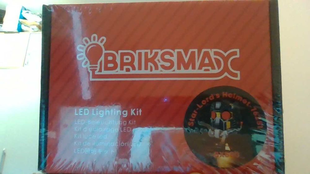 BRIKSMAX LED Lighting przeznaczony do Hełmu Star-Lorda z serii Marvel