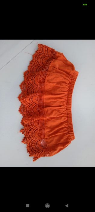 Top pomarańczowy rozmiar m