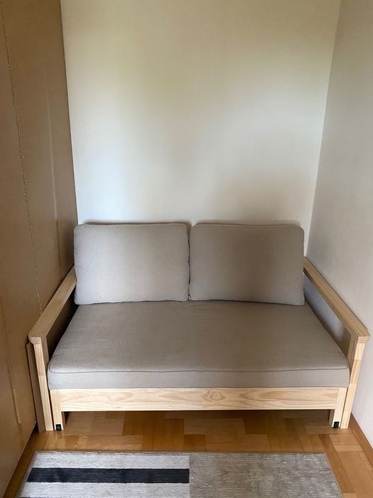 Sofa Ikea łóżko rozkładane WYGODNE