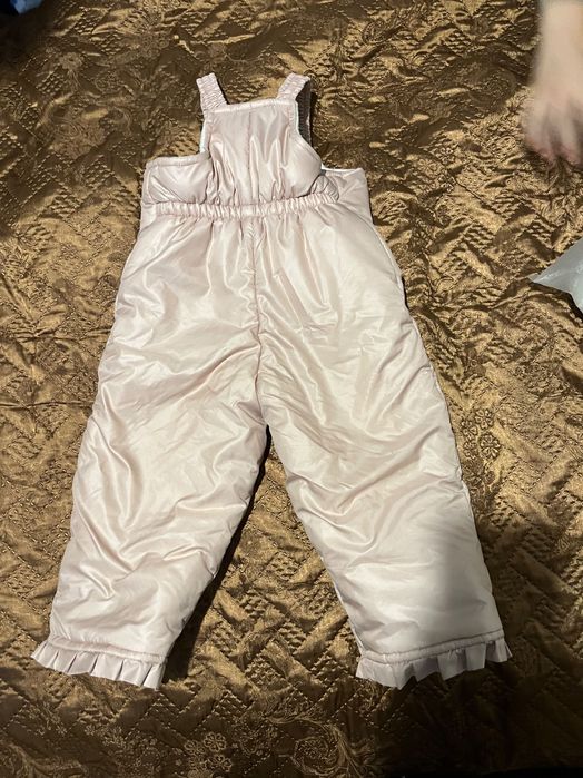 Зимовий комбінезон-конверт на дівчинку