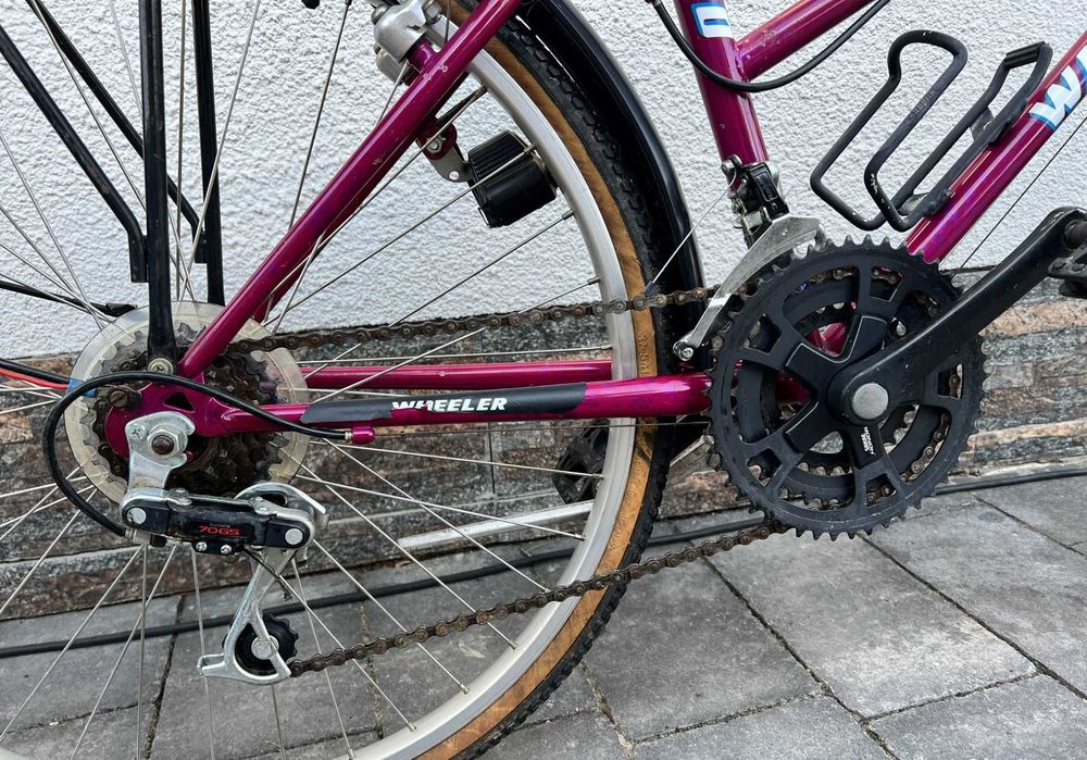 Підлітковий на 24" колесах\ фірма Willer\ На 18 швидкостях\ 120-150см