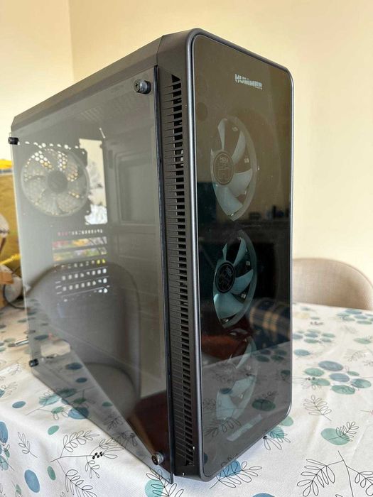 Caixa Gaming / Teclado mecânico RGB