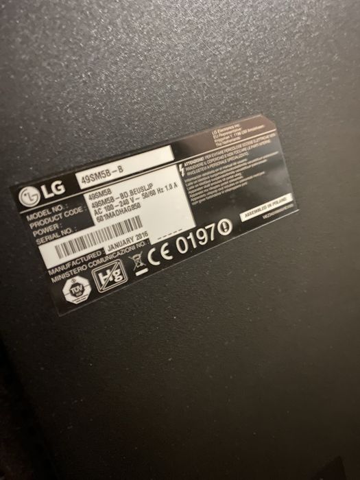 Monitor Profissional de Performance LG 49SM5B-B