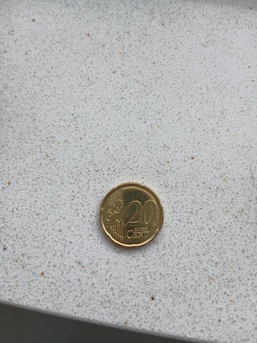 Moeda de 20 cêntimos rara