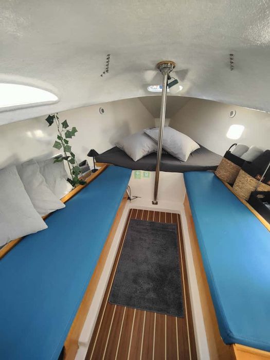 Vendo ou troco por carro,  veleiro 25 pés