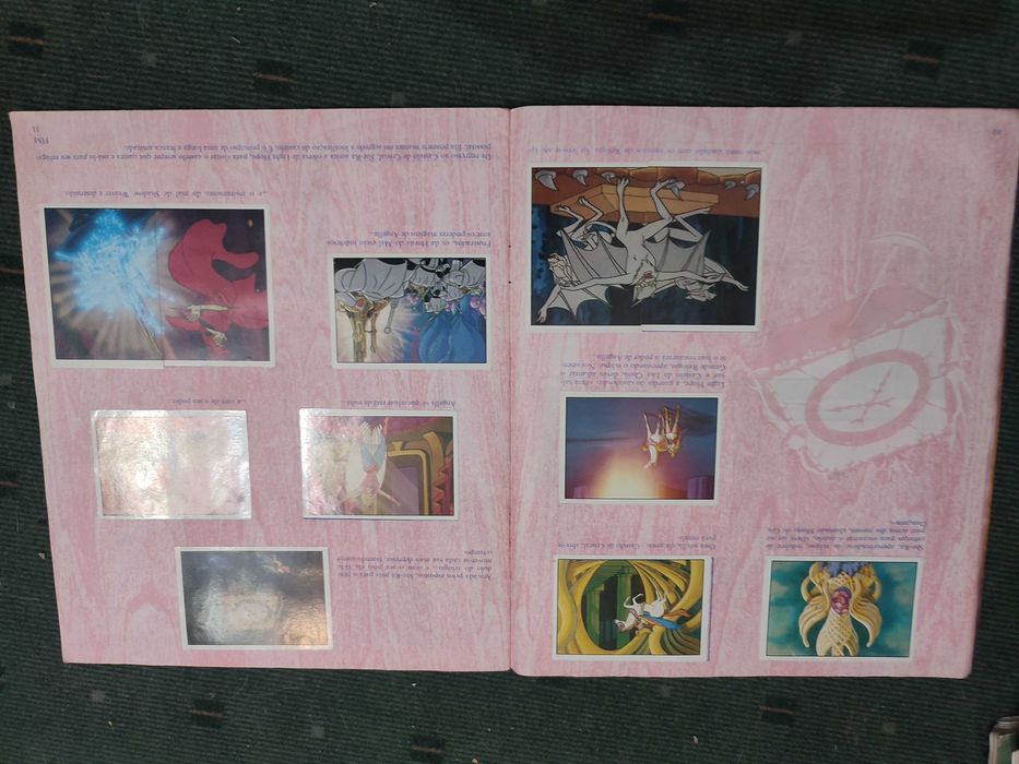 Caderneta de Crromos antiga She-Ra Princess of Power