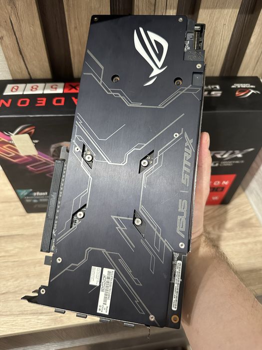Відеокарта RX 580 8GB ASUS ROG STRIX