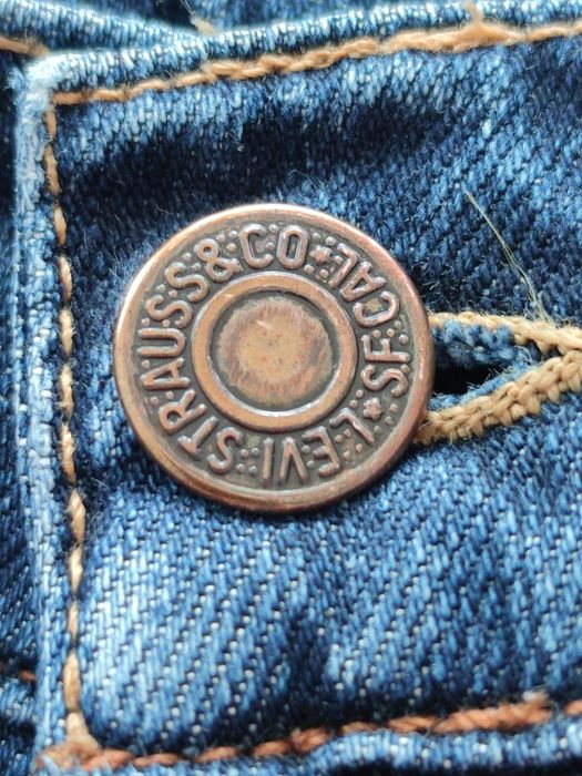 Spodnie damskie Levi Strauss 529