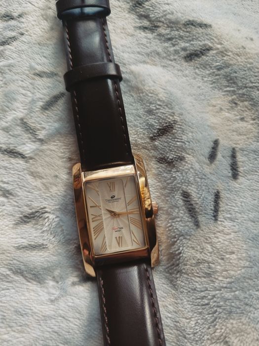 Zegarek męski Timemaster /prawdziwa skóra