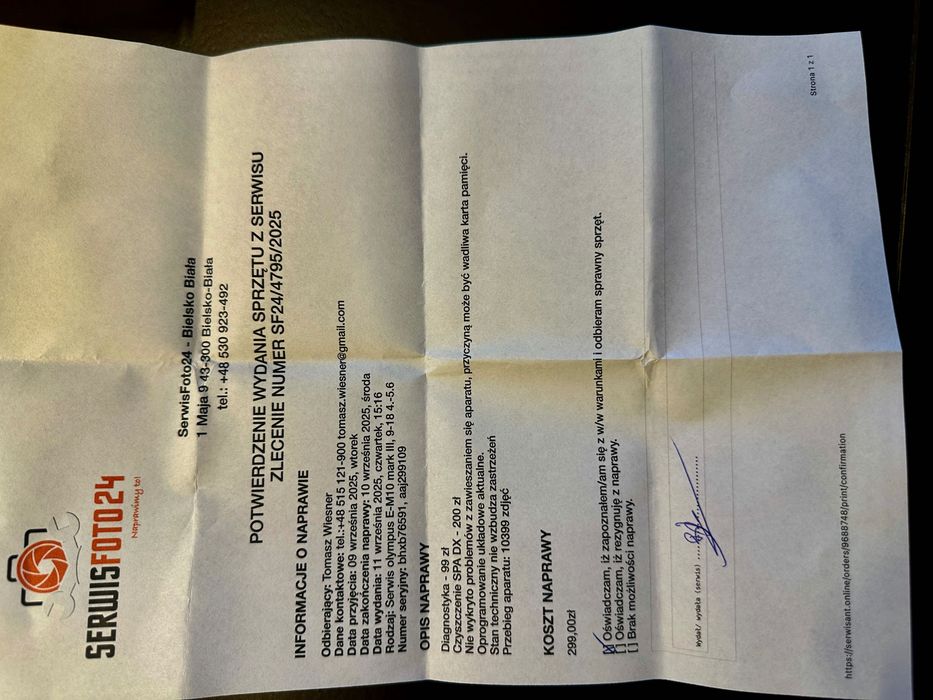 Aparat Olympus E-M10 MARK III + 3 obiektywy