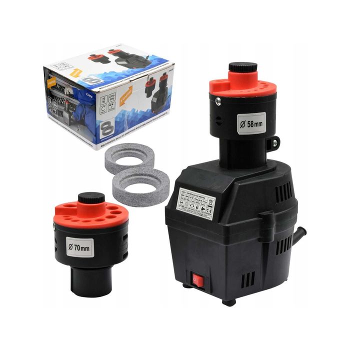 Ostrzałka do wierteł 3–16 mm 70W + 2 kamienie