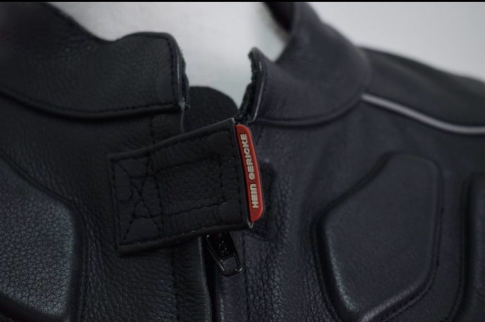 Casaco de Pele Motard NOVO Hein Gericke