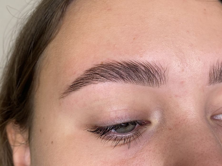 Ламінування вій, Довготривала укладка брів , корекція, фарбування брів