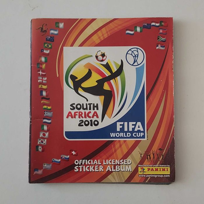 Caderneta cromos Panini - World Cup 2010 - Completa
