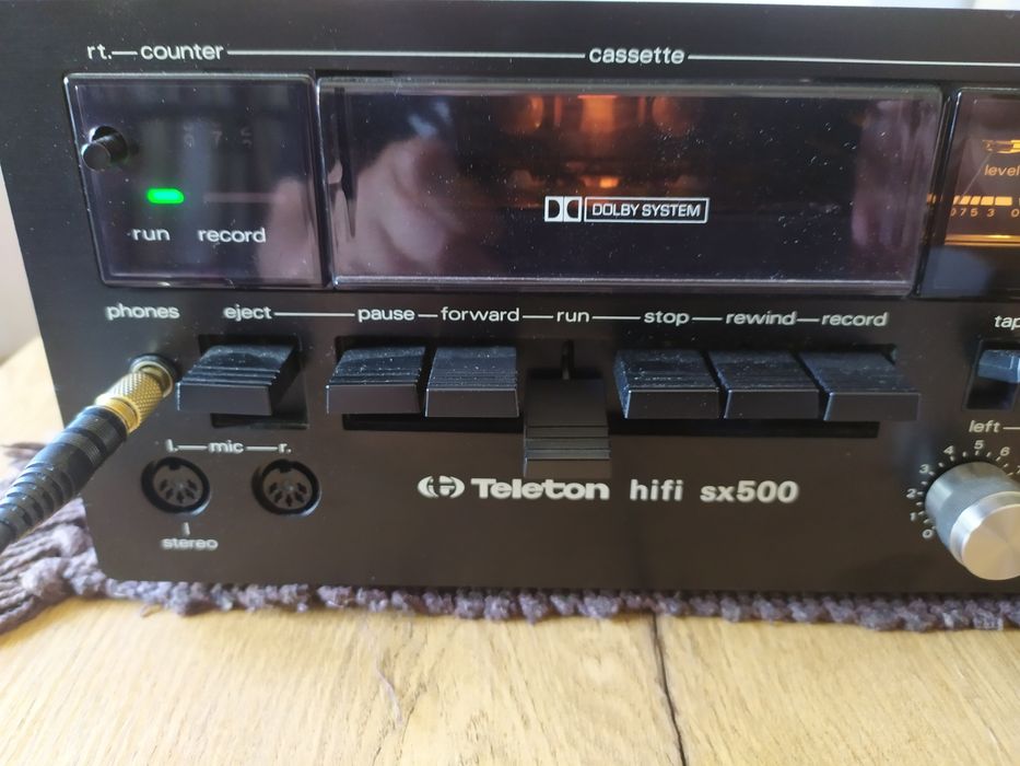 Amplituner z magnetofonem Teleton HiFi SX500