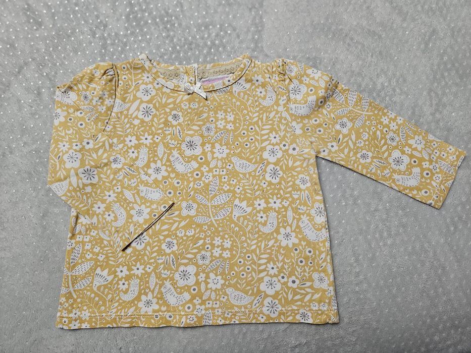 Bluzka z długim rękawem rozmiar 74