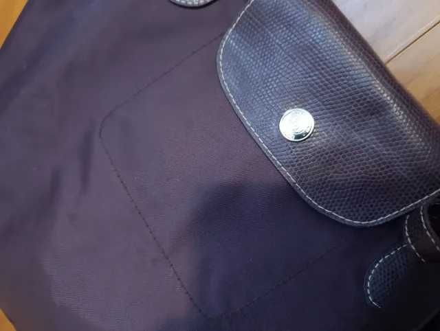 Saco/Bolsa Dobrável Castanho/Roxo