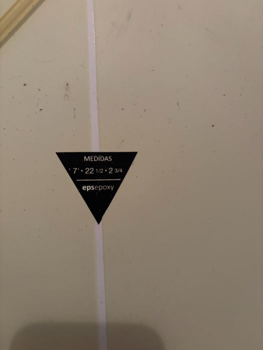 ancha Surf ALMA Epoxy 7'0'' + Capa FCS Premium + Quilhas e Leash (Pack Completo)