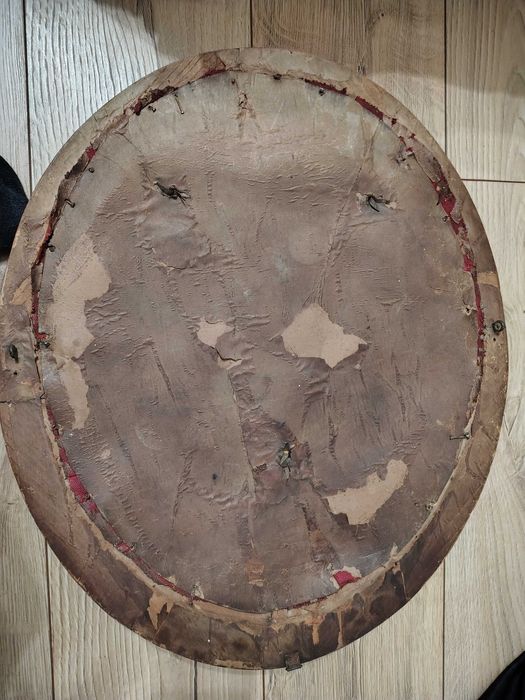 Francuski obraz z XIX wieku Jezus, Maria, Jan, Maria Magdalena