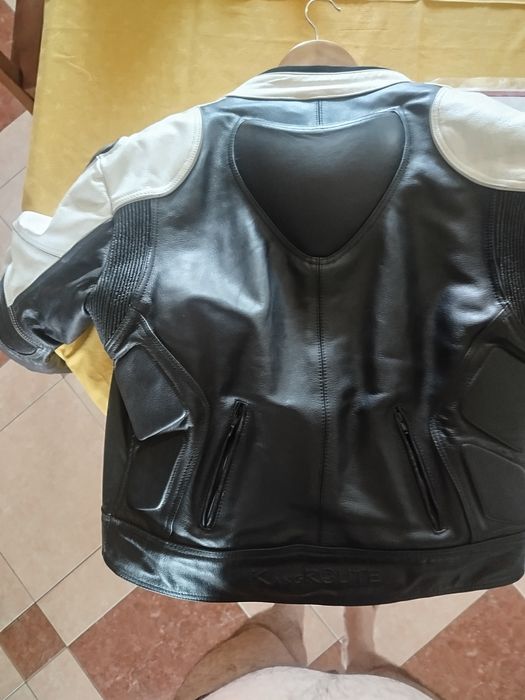 Casaco motard com proteção