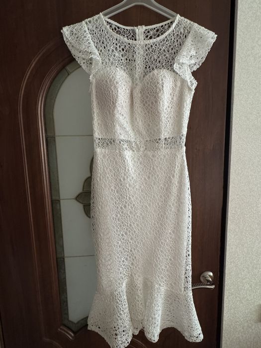 Ажурна вечірня сукня русалка Made in Turkey XS / невелика S