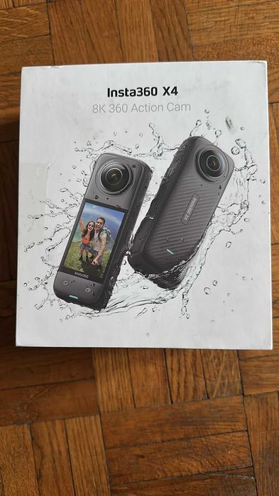 екшн-камерою Insta360 X4 8K 360 Action Cam