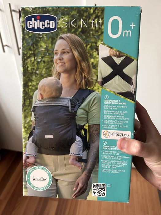 Слінг сумка-кенгуру Chicco Skin Fit Новий до 9 кг