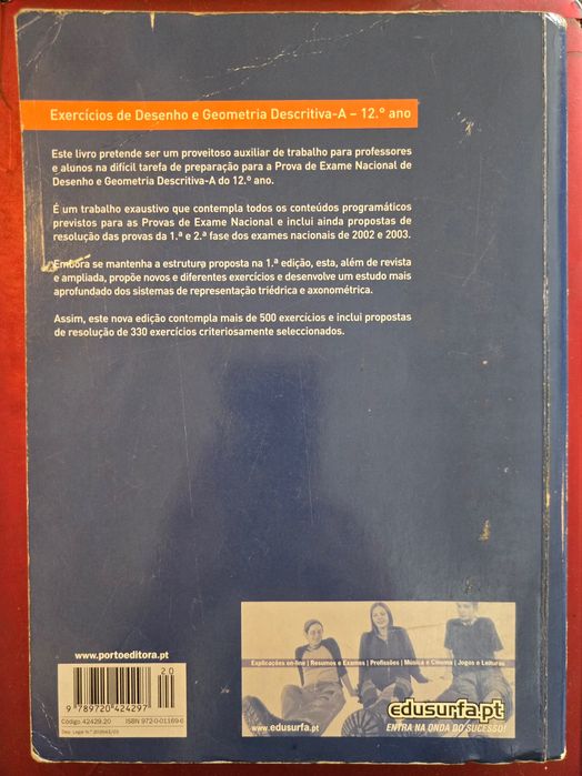 Exercícios de Geometria Descritiva A - 12.º ano (M. João Müller, 2003)