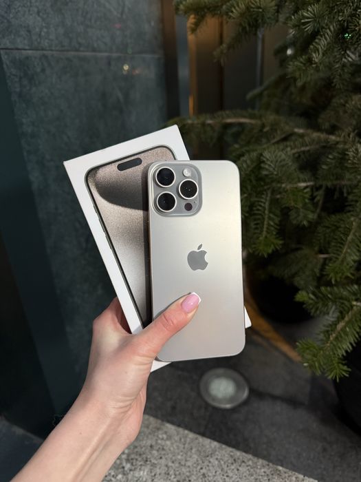  IPhone 15 Pro Max 256gb Natural Titanium ІДЕАЛ