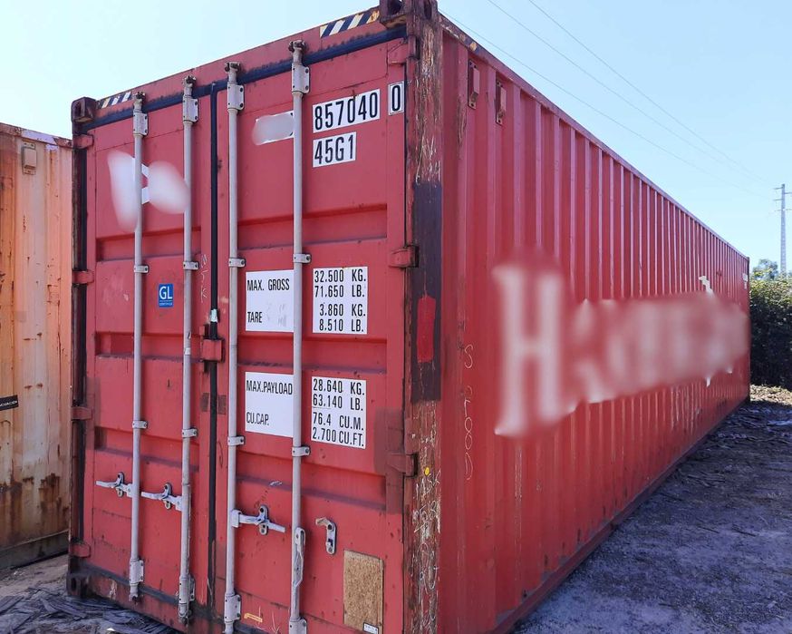 Contentor Marítimo 12 Metros (40 pés)