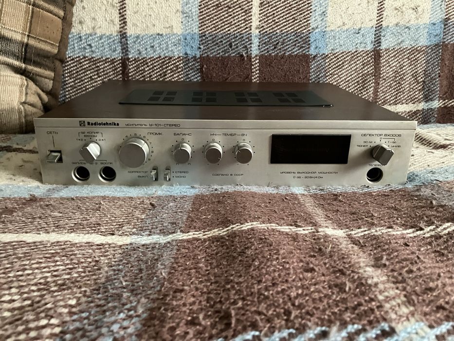 Підсилювач Radiotehnika у-101-стерео