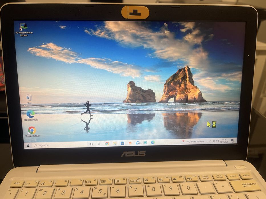 Laptop -  netbook ASUS i zegarek smartwatch