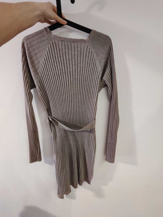 Sweter sukienka ciążowa damska