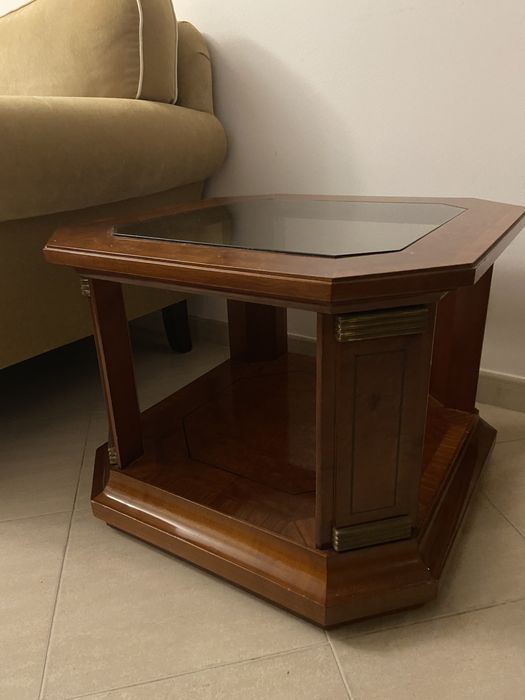 Mesa de apoio sala em cerejeira