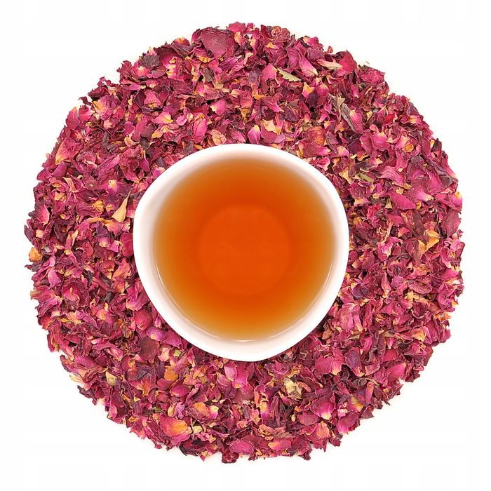 Kwiaty Jadalne Suszone Płatki Róży 1kg Róża Płatek