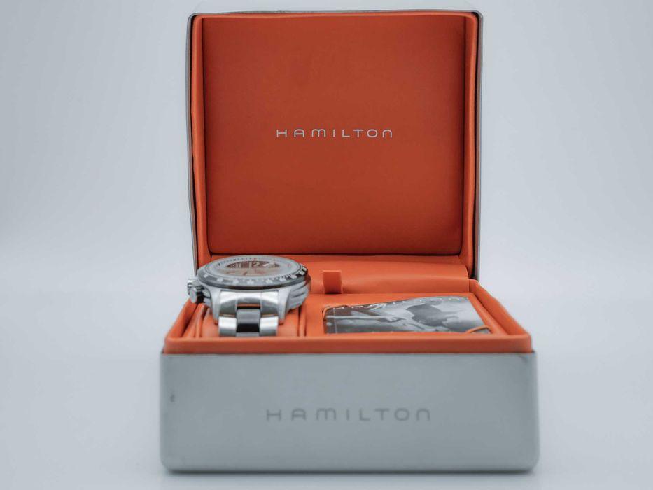 Relógio Hamilton Khaki Tachymiler ETA 7750
