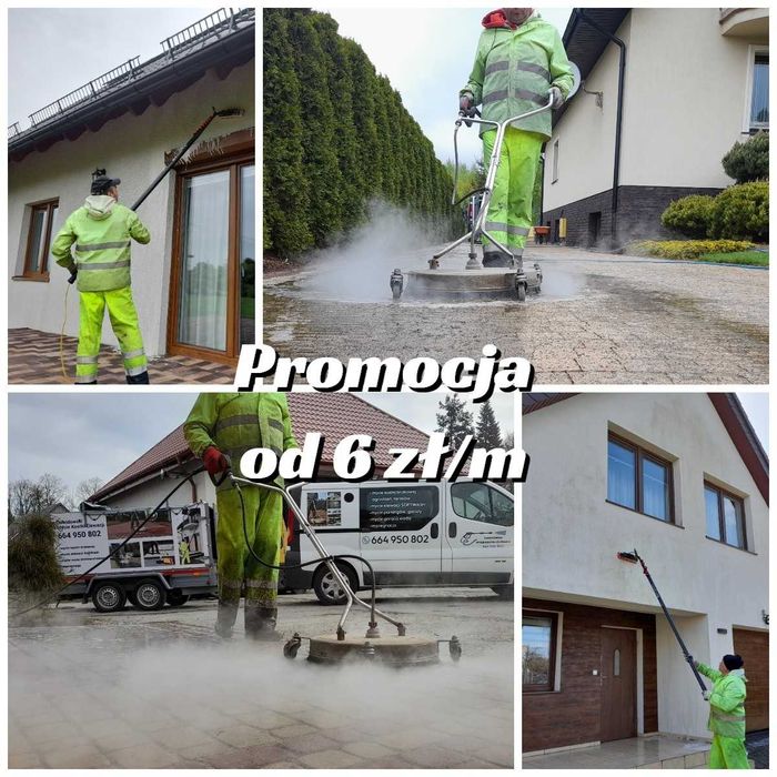 Mycie kostki brukowej elewacji od 6 zł/m² – Kościerzyna | Pomorskie