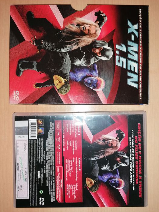 DVD " X-Men 1.5 " Edição especial 2 discos  X-treme (Como Novo)64752337074946123