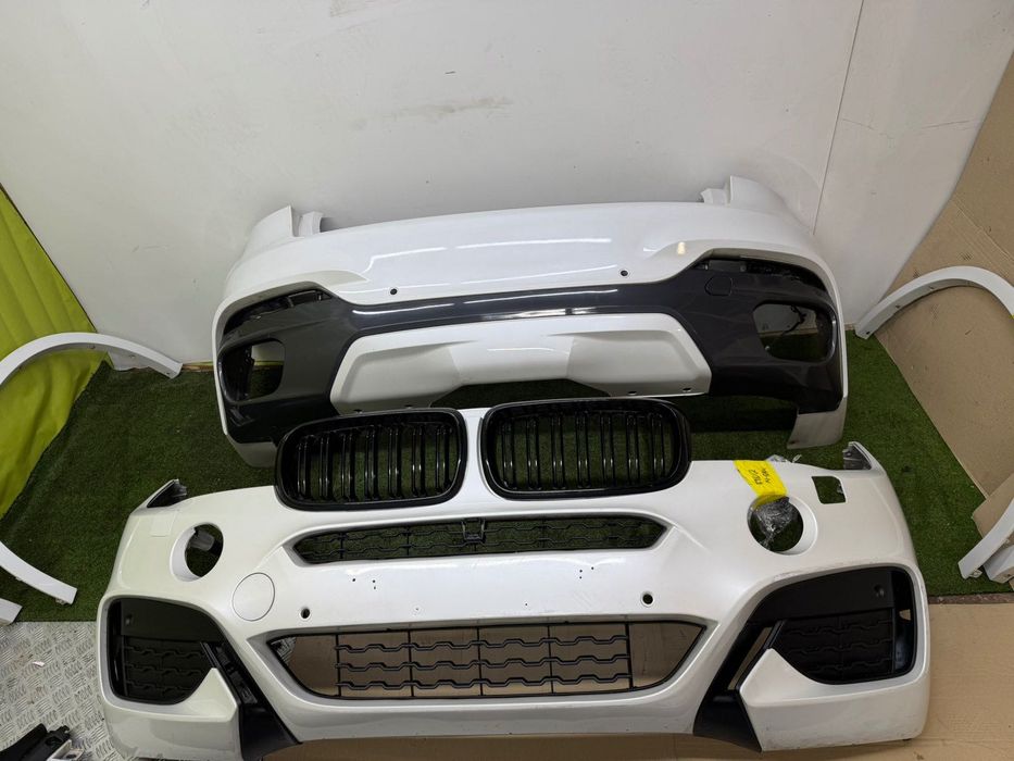 М обвес BMW X6 F16 М пакет БМВ Х6 Ф16 М обвіс бампер пороги арки