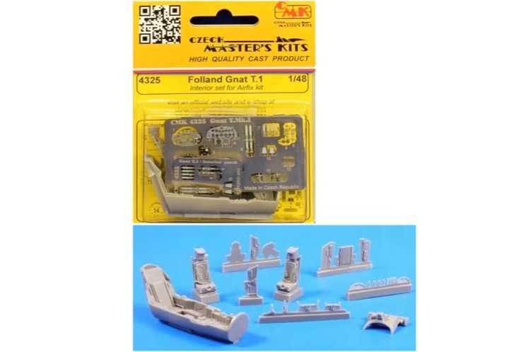 Kit Aviões 1:48: CMK Cockpit Folland Gnat T.1