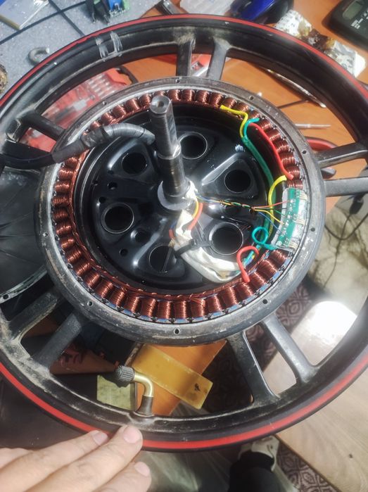 Перемотка мотор колёс