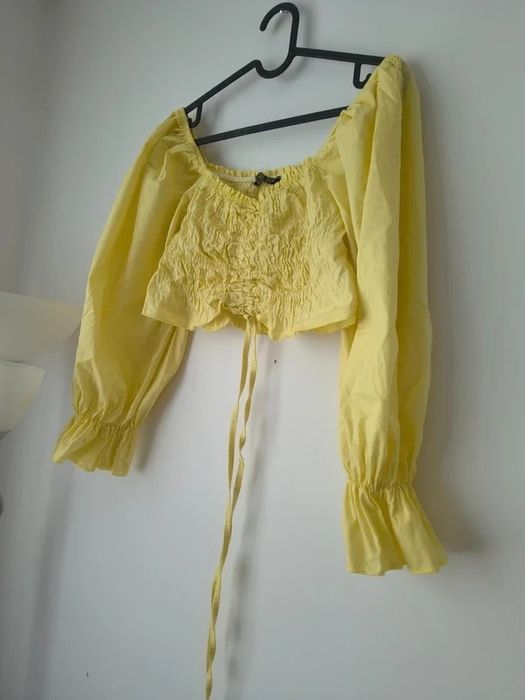 Bawełniany top damski m 38